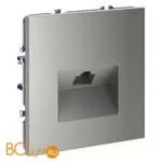 Розетка компьютерная встраиваемая VOLTUM S70 RJ45 кат.6, (сталь) VLS060105 - Фото 1