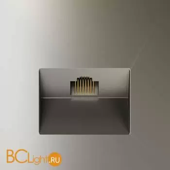 Розетка компьютерная встраиваемая VOLTUM S70 RJ45 кат.6, (шелк) VLS060104 - Фото 0