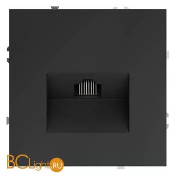 Розетка компьютерная встраиваемая VOLTUM S70 RJ45 кат.6, (графит) VLS060107