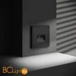 Розетка компьютерная встраиваемая VOLTUM S70 RJ45 кат.6, (графит) VLS060107 - Фото 4