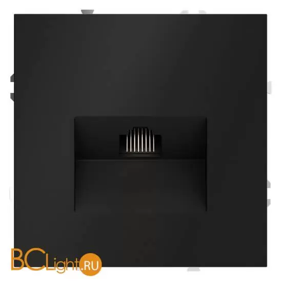 Розетка компьютерная встраиваемая VOLTUM S70 RJ45 кат.6, (черный матовый) VLS060108