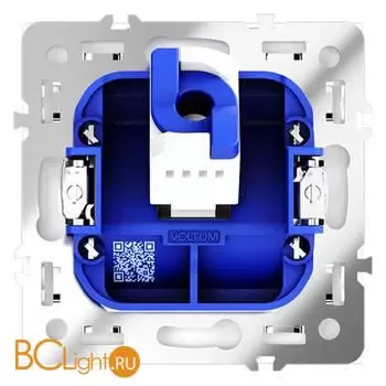 Розетка компьютерная встраиваемая VOLTUM S70 RJ45 кат.6, (белый глянцевый) VLS060101 - Фото 3