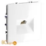 Розетка компьютерная встраиваемая VOLTUM S70 RJ45 кат.6, (белый глянцевый) VLS060101 - Фото 2