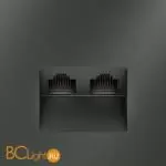 Розетка компьютерная встраиваемая VOLTUM S70 двойная RJ45+RJ45 кат.6, (титан) VLS060206 - Фото 0