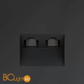 Розетка компьютерная встраиваемая VOLTUM S70 двойная RJ45+RJ45 кат.6, (графит) VLS060207 - Фото 0