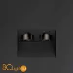 Розетка компьютерная встраиваемая VOLTUM S70 двойная RJ45+RJ45 кат.6, (графит) VLS060207 - Фото 0