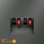 Розетка акустическая встраиваемая VOLTUM S70 4-местная, (титан) VLS060306 - Фото 0