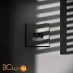 Розетка акустическая встраиваемая VOLTUM S70 4-местная, (титан) VLS060306 - Фото 3