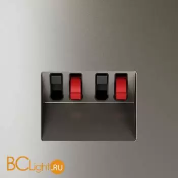 Розетка акустическая встраиваемая VOLTUM S70 4-местная, (шелк) VLS060304 - Фото 0