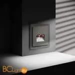 Розетка акустическая встраиваемая VOLTUM S70 4-местная, (шелк) VLS060304 - Фото 4