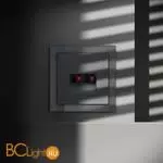 Розетка акустическая встраиваемая VOLTUM S70 4-местная, (графит) VLS060307 - Фото 3