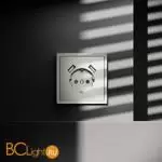 Розетка встраиваемая VOLTUM S70 с заземлением и защитными шторками, 16А, с USB, A+A, (шелк) VLS040404 - Фото 3