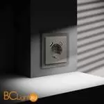 Розетка встраиваемая VOLTUM S70 с заземлением и защитными шторками, 16А, с USB, A+A, (шелк) VLS040404 - Фото 4