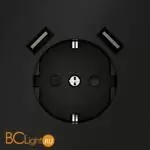 Розетка встраиваемая VOLTUM S70 с заземлением и защитными шторками, 16А, с USB, A+A, (черный матовый) VLS040408 - Фото 0