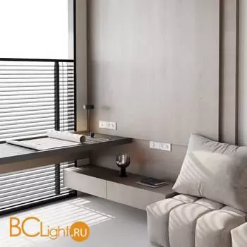 Розетка встраиваемая VOLTUM S70 с заземлением и защитными шторками, 16А, с USB, A+A, (белый глянцевый) VLS040401 - Фото 6