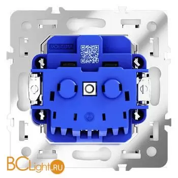 Розетка встраиваемая VOLTUM S70 с заземлением и защитными шторками, 16А, (кашемир) VLS040203 - Фото 6