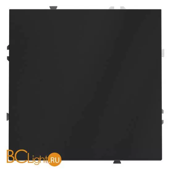 Заглушка VOLTUM S70 с суппортом, (графит) VLS080107