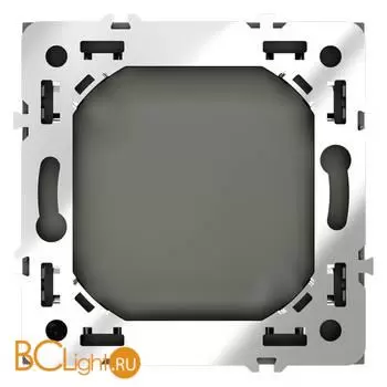 Заглушка VOLTUM S70 с суппортом, (черный матовый) VLS080108 - Фото 2