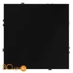 Заглушка VOLTUM S70 с суппортом, (черный матовый) VLS080108