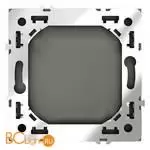 Заглушка VOLTUM S70 с суппортом, (черный матовый) VLS080108 - Фото 2