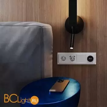 Рамка стеклянная VOLTUM S70 на 4 поста, (белый,матовый,стекло) VLS110402 - Фото 2