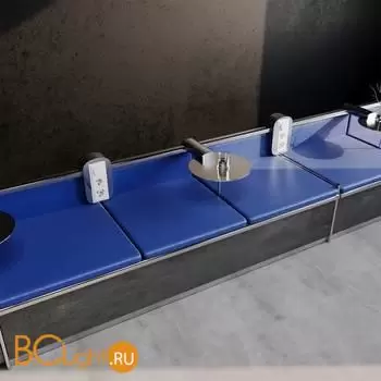 Рамка стеклянная VOLTUM S70 на 3 поста, (белый, стекло) VLS110301 - Фото 3