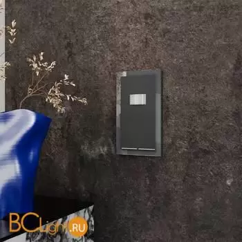 Рамка стеклянная VOLTUM S70 на 2 поста, (графит, стекло) VLS110207 - Фото 2