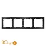 Рамка пластиковая VOLTUM S70 на 4 поста, (титан) VLS100406