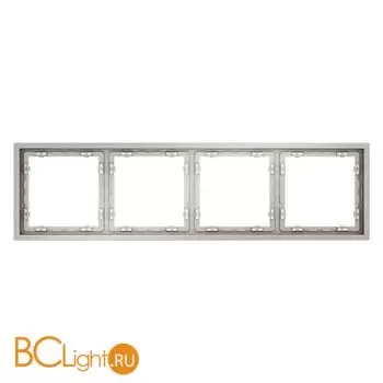 Рамка пластиковая VOLTUM S70 на 4 поста, (кашемир) VLS100403