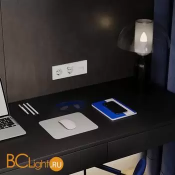 Рамка пластиковая VOLTUM S70 на 3 поста, (белый матовый) VLS100302 - Фото 2