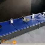 Рамка пластиковая VOLTUM S70 на 3 поста, (белый глянцевый) VLS100301 - Фото 3