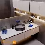 Рамка пластиковая VOLTUM S70 на 2 поста, (титан) VLS100206 - Фото 3