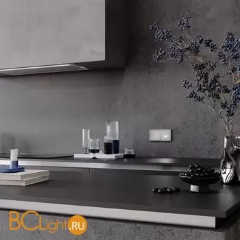 Рамка пластиковая VOLTUM S70 на 2 поста, (сталь) VLS100205 - Фото 2