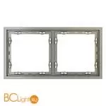 Рамка пластиковая VOLTUM S70 на 2 поста, (шелк) S70 VLS100204 - Фото 0