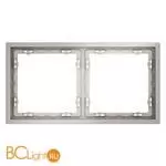 Рамка пластиковая VOLTUM S70 на 2 поста, (кашемир) VLS100203