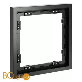 Рамка пластиковая VOLTUM S70 на 1 пост, (титан) VLS100106 - Фото 1