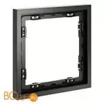 Рамка пластиковая VOLTUM S70 на 1 пост, (титан) VLS100106 - Фото 1