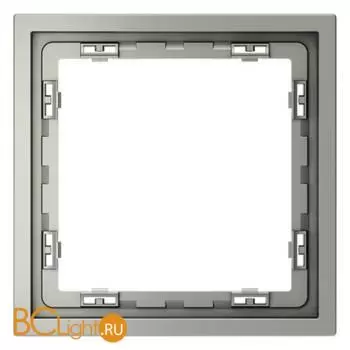 Рамка пластиковая VOLTUM S70 на 1 пост, (сталь) VLS100105