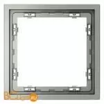 Рамка пластиковая VOLTUM S70 на 1 пост, (сталь) VLS100105