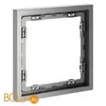 Рамка пластиковая VOLTUM S70 на 1 пост, (сталь) VLS100105 - Фото 1