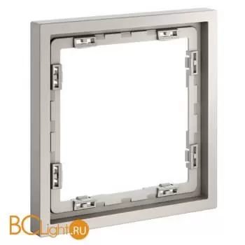 Рамка пластиковая VOLTUM S70 на 1 пост, (кашемир) VLS100103 - Фото 1