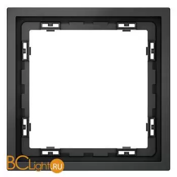 Рамка пластиковая VOLTUM S70 на 1 пост, (графит) VLS100107 - Фото 0