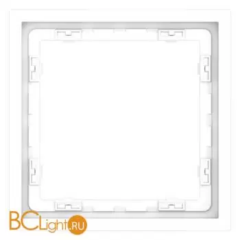 Рамка пластиковая VOLTUM S70 на 1 пост, (белый матовый) VLS100102