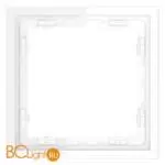 Рамка пластиковая VOLTUM S70 на 1 пост, (белый глянцевый) S70 VLS100101