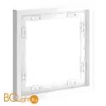Рамка пластиковая VOLTUM S70 на 1 пост, (белый глянцевый) S70 VLS100101 - Фото 1