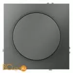 Светорегулятор встраиваемый VOLTUM S70 поворотно-нажимной 600 Вт, (титан) VLS070306