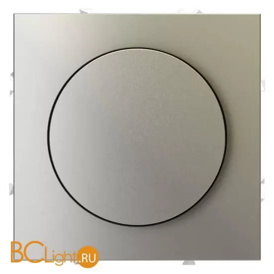 Светорегулятор встраиваемый VOLTUM S70 поворотно-нажимной 600 Вт, (шелк) VLS070304