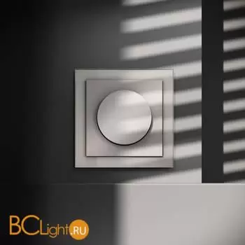 Светорегулятор встраиваемый VOLTUM S70 поворотно-нажимной 600 Вт, (кашемир) VLS070303 - Фото 3