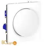 Светорегулятор встраиваемый VOLTUM S70 поворотно-нажимной 600 Вт, (белый матовый) VLS070302 - Фото 2