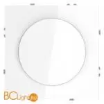 Светорегулятор встраиваемый VOLTUM S70 поворотно-нажимной 600 Вт, (белый глянцевый) VLS070301